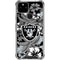 NFL Las Vegas Raiders Tropical Print Google Pixel 5 Clear Case